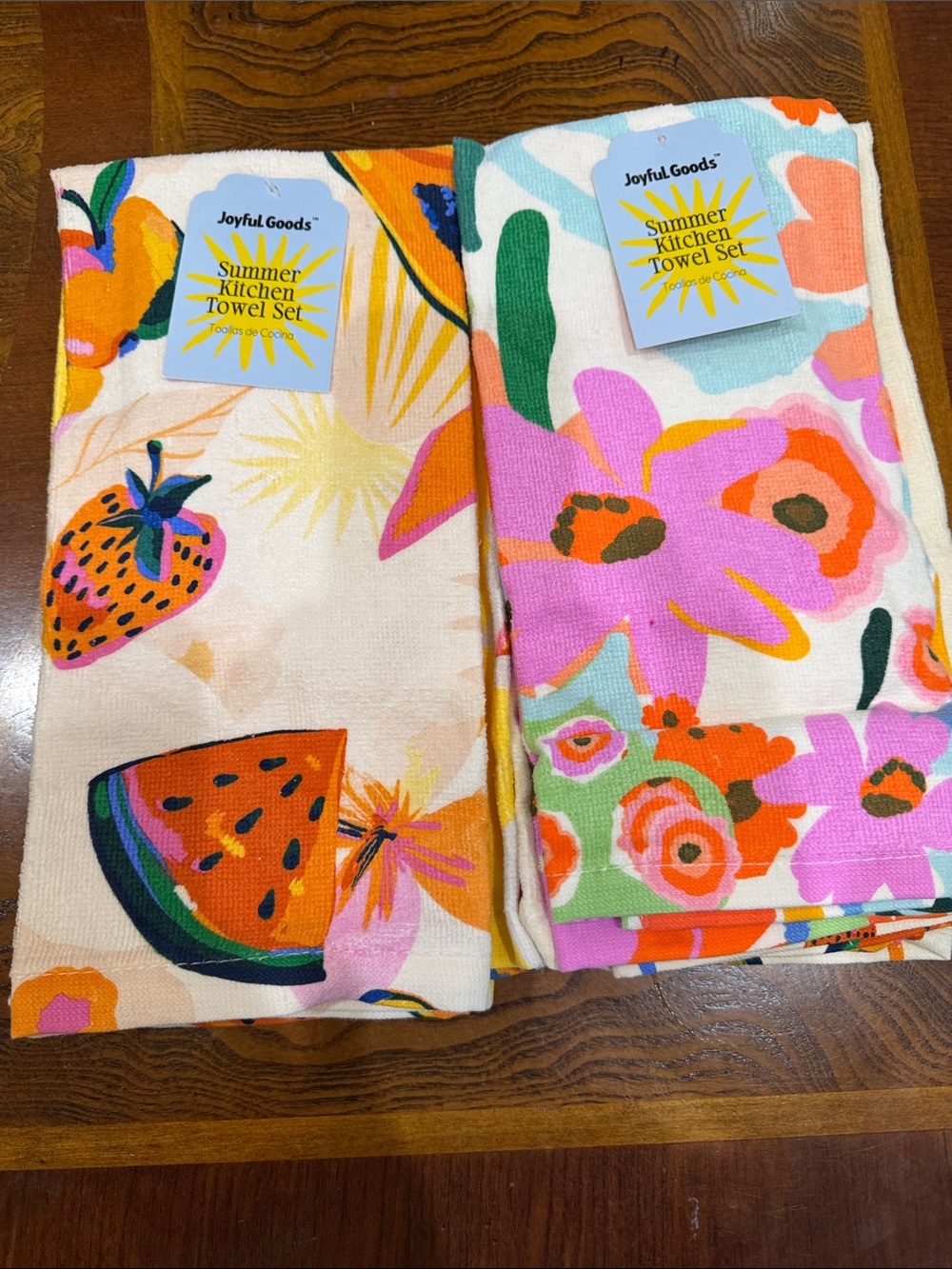 Summer (4) Kitchen Towel Set